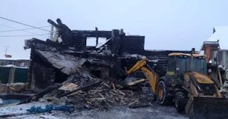 Демонтаж сгоревших зданий в Новодвинске | Сварной-Нвд - снос после пожара от 1037 рублей