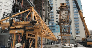 Демонтаж башенного крана в Новодвинске - услуги по демонтажу от Сварной-Нвд от 1556 руб.